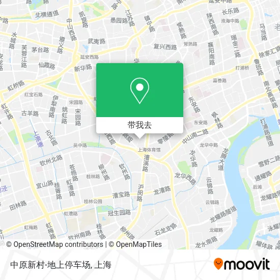 中原新村-地上停车场地图