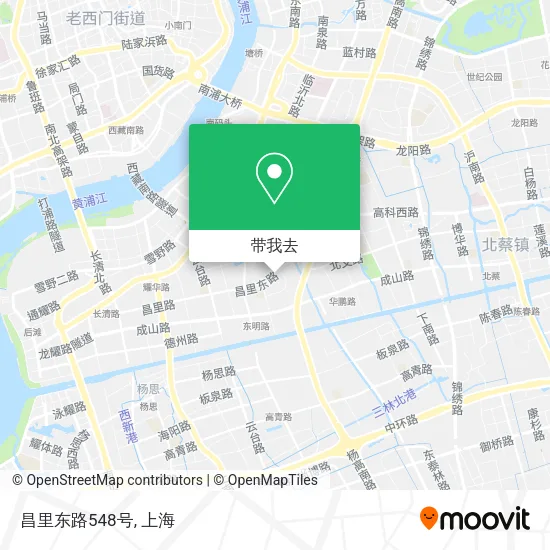 昌里东路548号地图