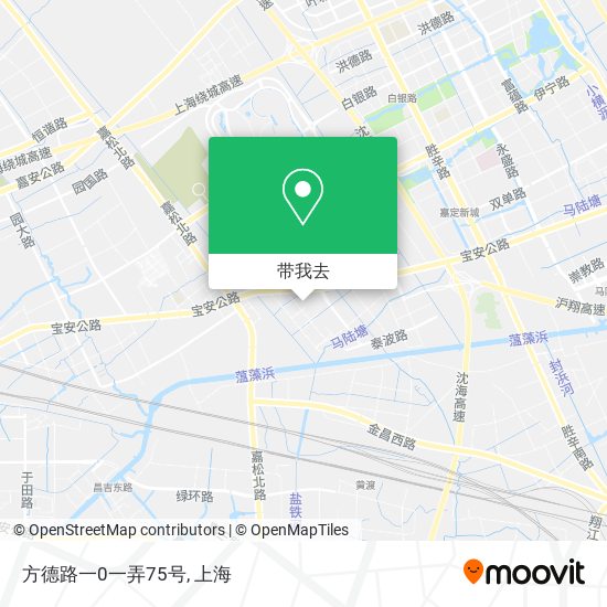 方德路一0一弄75号地图