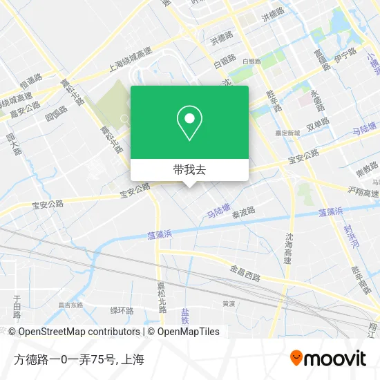 方德路一0一弄75号地图
