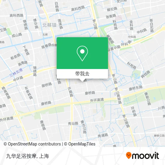 九华足浴按摩地图