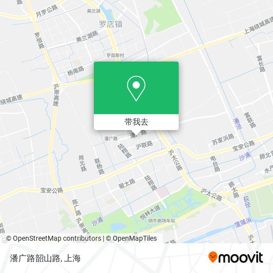 潘广路韶山路地图