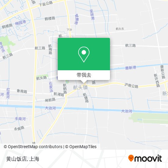 黄山饭店地图