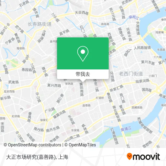 大正市场研究(嘉善路)地图