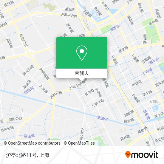 沪亭北路11号地图