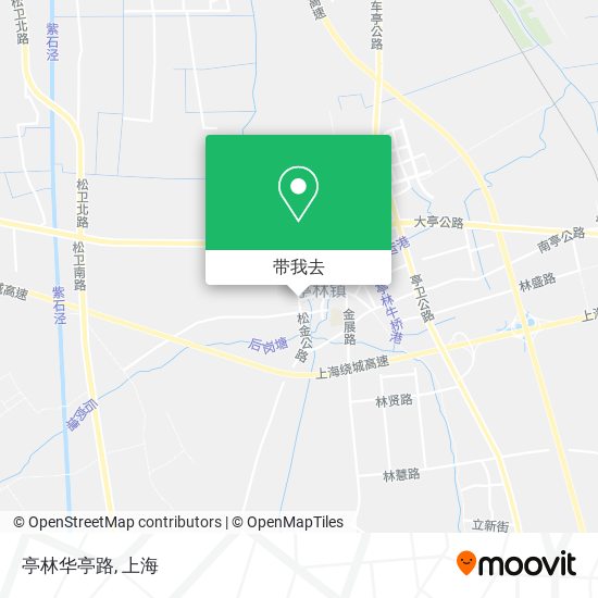 亭林华亭路地图