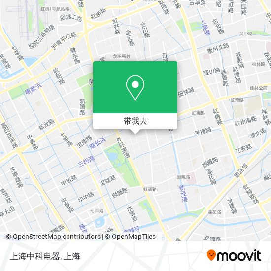 上海中科电器地图