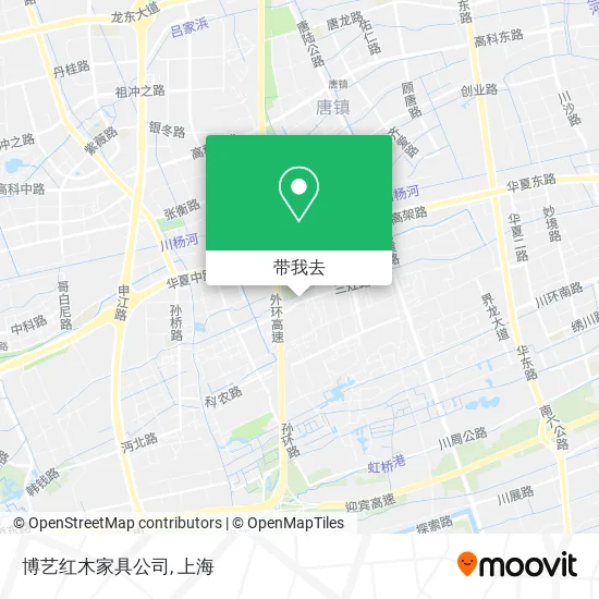 博艺红木家具公司地图
