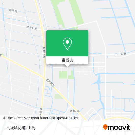 上海鲜花港地图