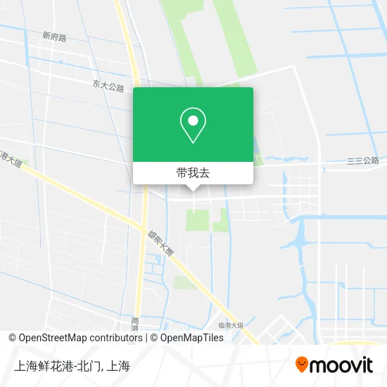 上海鲜花港-北门地图