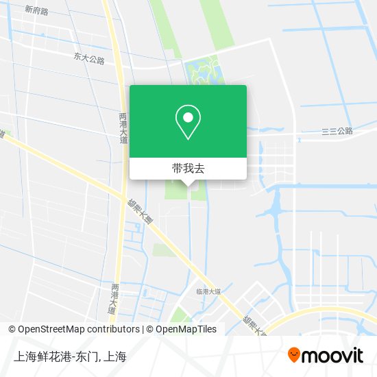 上海鲜花港-东门地图