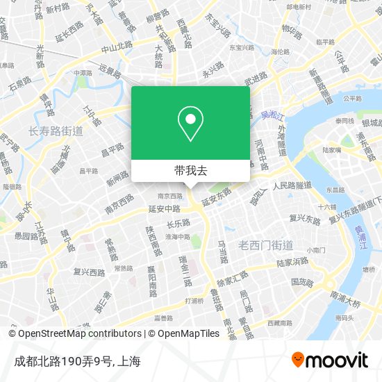成都北路190弄9号地图