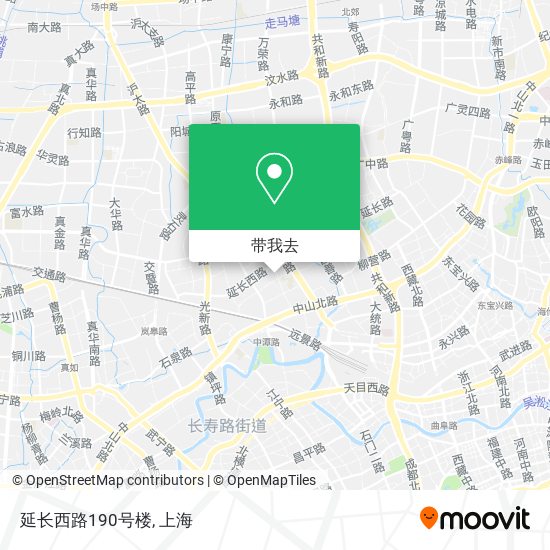 延长西路190号楼地图