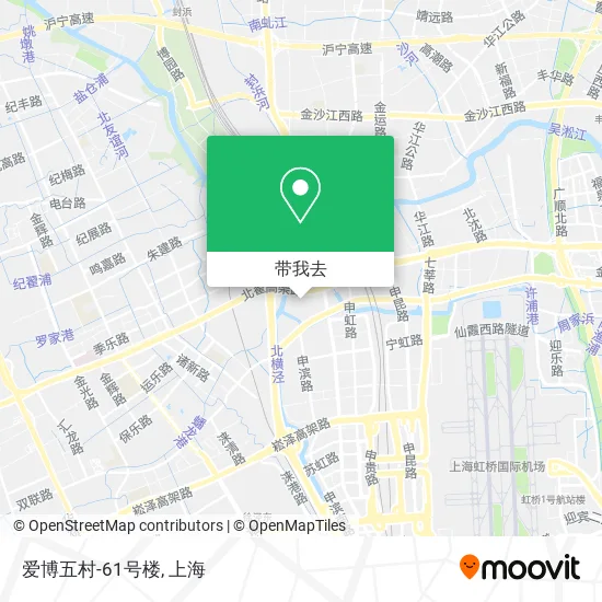 爱博五村-61号楼地图