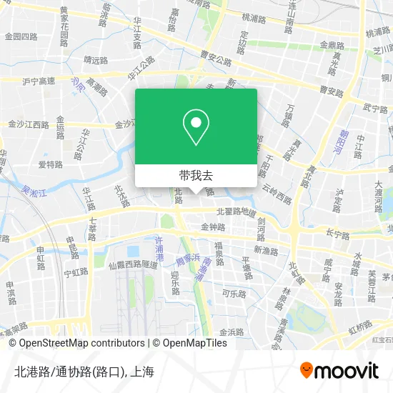 北港路/通协路(路口)地图