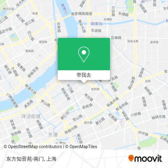 东方知音苑-南门地图