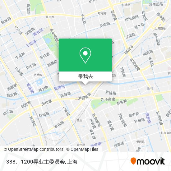 388、1200弄业主委员会地图