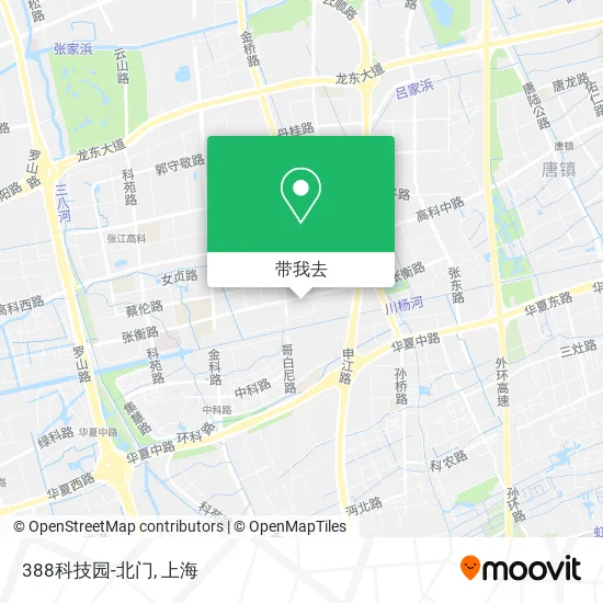 388科技园-北门地图