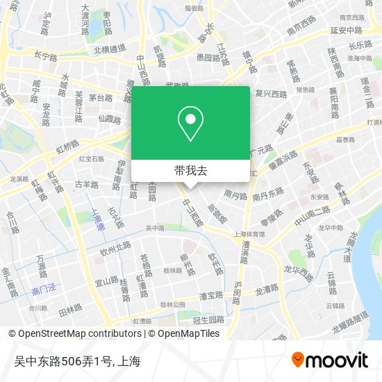 吴中东路506弄1号地图