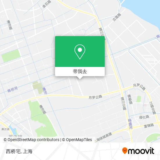西桥宅地图