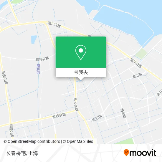 长春桥宅地图
