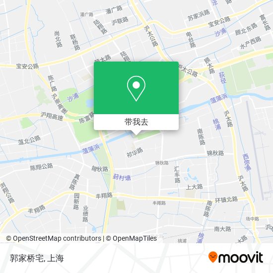 郭家桥宅地图