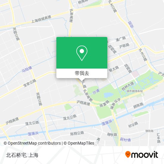 北石桥宅地图