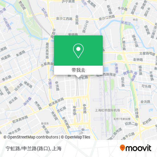 宁虹路/申兰路(路口)地图