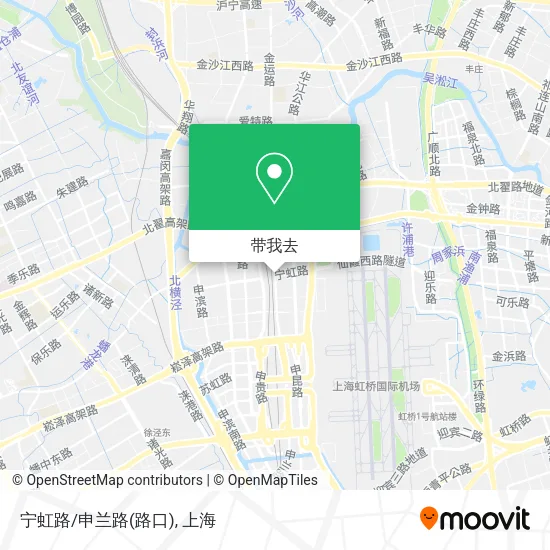 宁虹路/申兰路(路口)地图