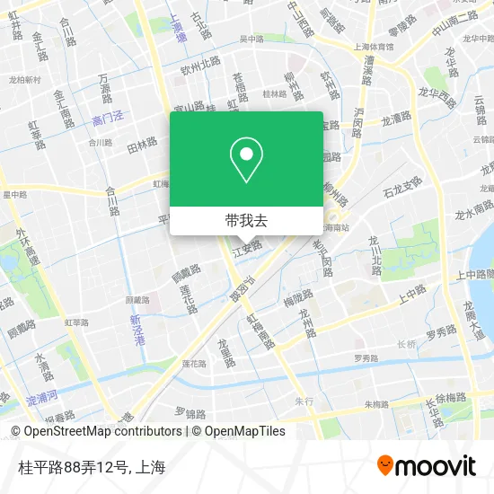 桂平路88弄12号地图