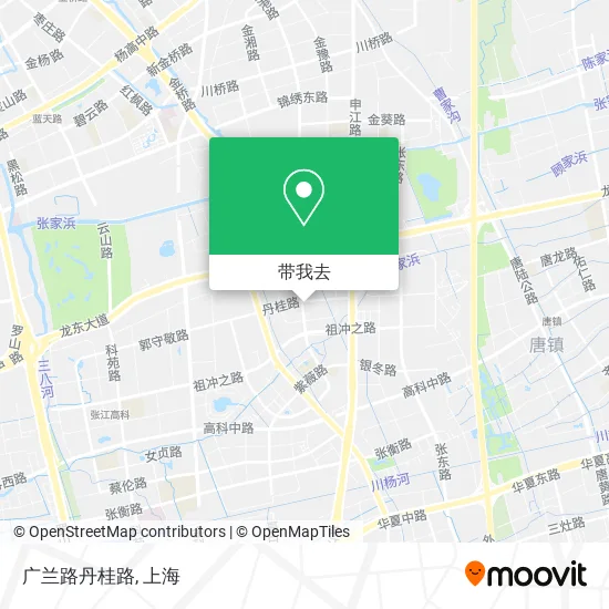 广兰路丹桂路地图