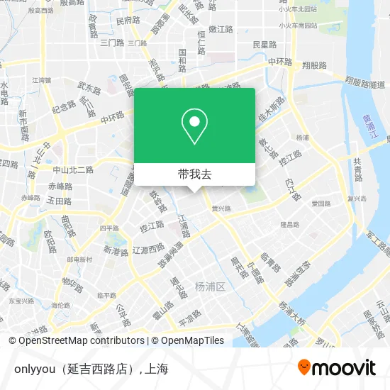 onlyyou（延吉西路店）地图