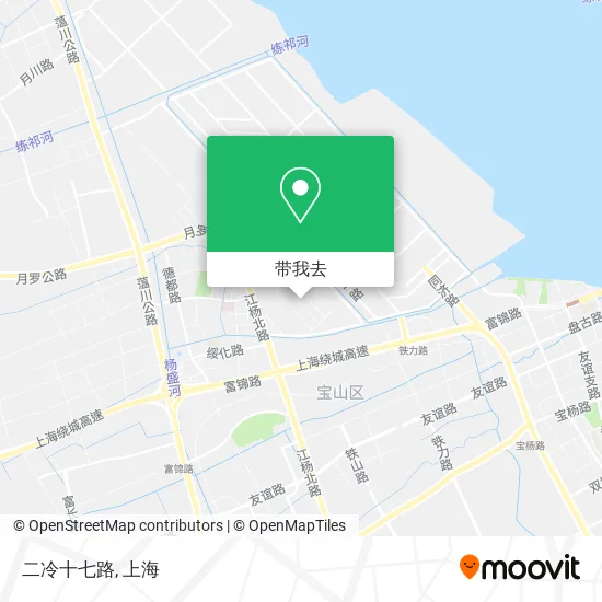 二冷十七路地图