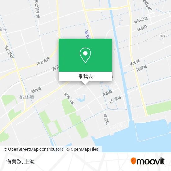 海泉路地图