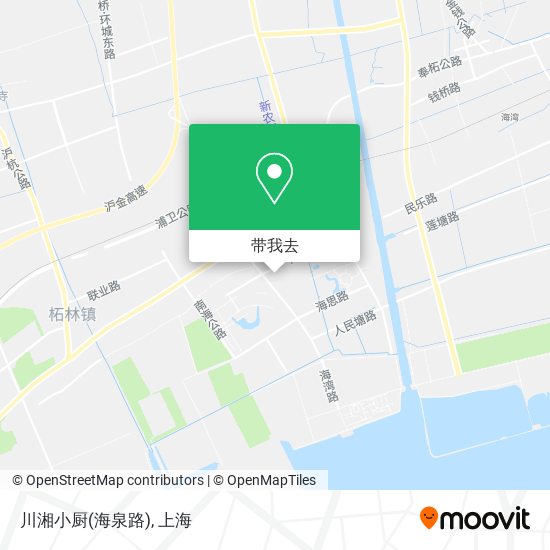川湘小厨(海泉路)地图
