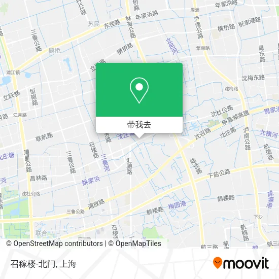 召稼楼-北门地图