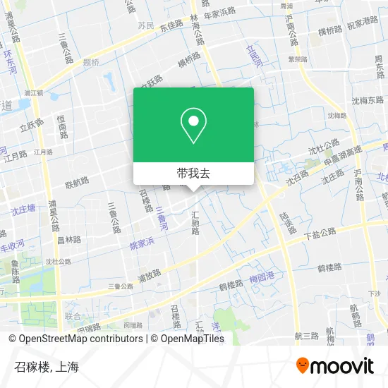 召稼楼地图