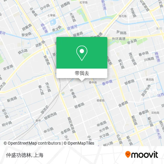 仲盛功德林地图