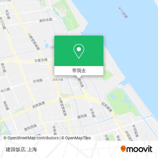 建国饭店地图