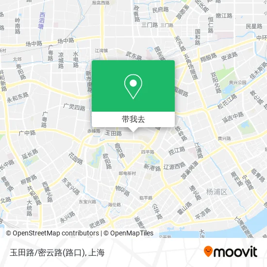 玉田路/密云路(路口)地图