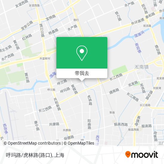 呼玛路/虎林路(路口)地图