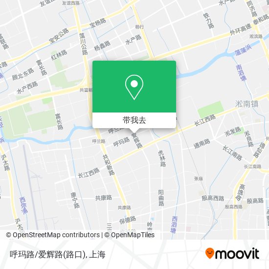 呼玛路/爱辉路(路口)地图