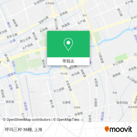 呼玛三村-36幢地图