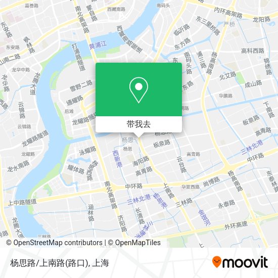 杨思路/上南路(路口)地图