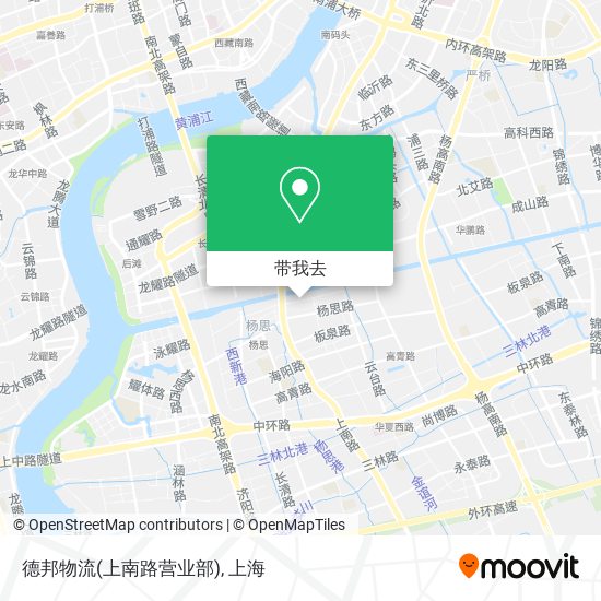 德邦物流(上南路营业部)地图
