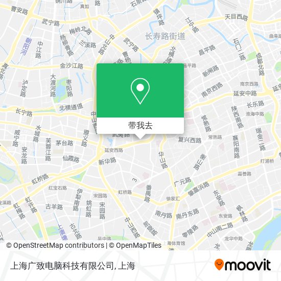 上海广致电脑科技有限公司地图