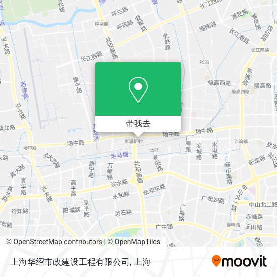 上海华绍市政建设工程有限公司地图
