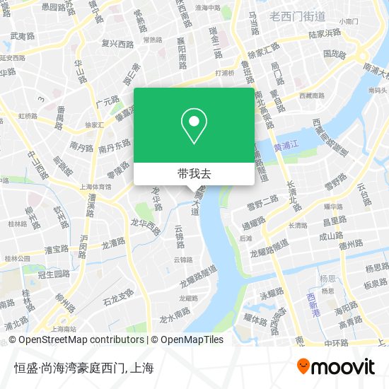 恒盛·尚海湾豪庭西门地图
