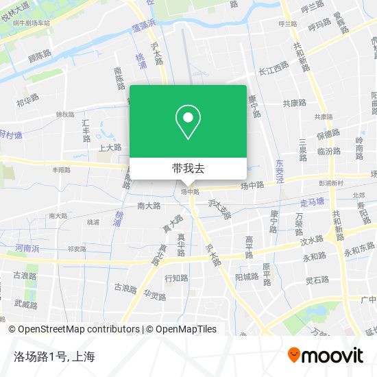 洛场路1号地图