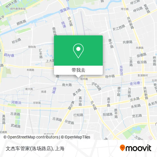文杰车管家(洛场路店)地图